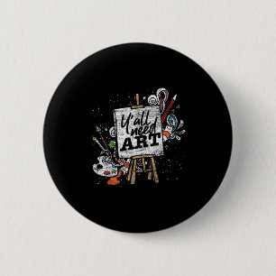 Funny Painter Yall Need Art Zeichne Künstler Button