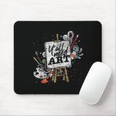 Funny Painter Yall Need Art Zeichne Künstler Mousepad (Mit Mouse)
