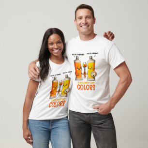 Funny painting liebt Wortkunst T-Shirt