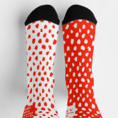 Funny Pair, farbig, rot Socken (Oben)