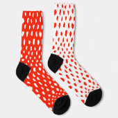 Funny Pair, farbig, rot Socken (Rechts)