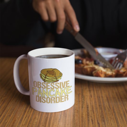 Funny Pancake Lover Kaffeetasse