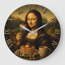Funny Pancake Mona Lisa