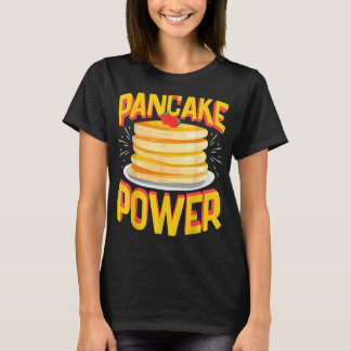 Funny Pancake Power, Bodybuilding Pre-Workout T-Shirt