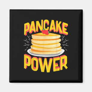 Funny Pancake Power Magnet