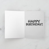 FUNNY PANCAKE SYRUP BIRTHDAY CARD FEIERTAGSKARTE (Innenseite)