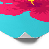 Funny Panda Bear Beach Bum Coole Sonnenbrille Trop Poster (Ecke)