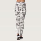 Funny Panda Bear Doodle Leggings (Rückseite)