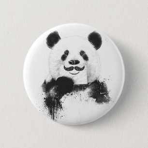 Funny Panda Button