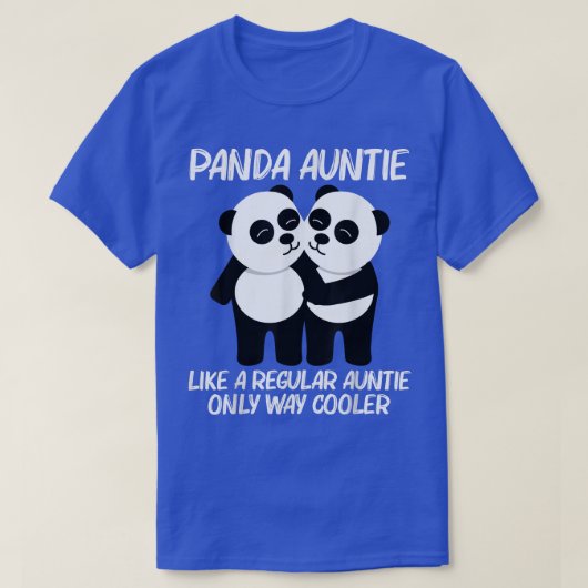 Funny Panda für Tante Mama Chinesischer Gigant Pan T-Shirt (Design vorne)