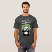 Funny Panda having hard time to Fart on a T-Shirt (Vorne ganz)