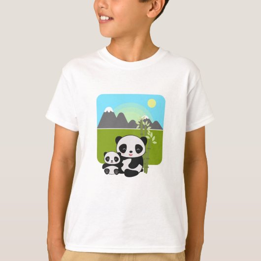Funny Panda T-Shirt (Vorderseite)