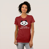 Funny Panda T-Shirt (Vorne ganz)