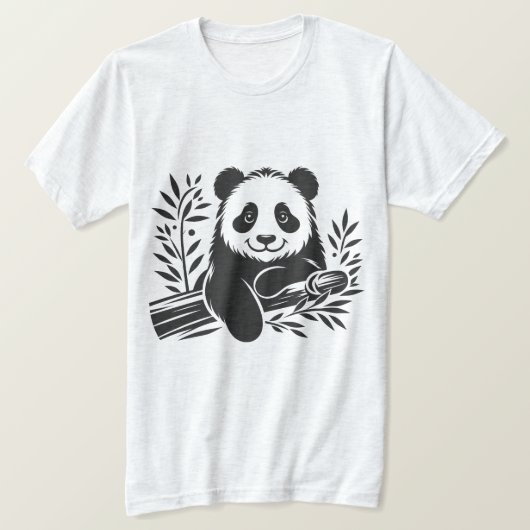 Funny Panda T-Shirt (Design vorne)