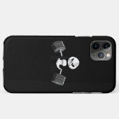 Funny Panda Workout Kitten Gym Deadlift Power Case-Mate iPhone Hülle (Rückseite (Horizontal))