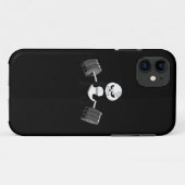 Funny Panda Workout Kitten Gym Deadlift Power Case-Mate iPhone Hülle (Rückseite (Horizontal))