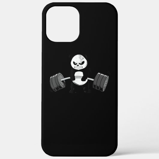 Funny Panda Workout Kitten Gym Deadlift Power Case-Mate iPhone Hülle (Rückseite)