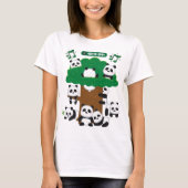 Funny Pandas T-Shirt (Vorderseite)