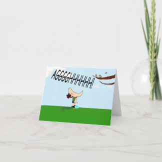 Funny Pandemic Cartoon Personalisiert Gruß Karte