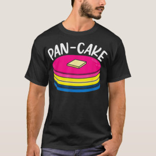 Funny Pansexual Pancake LGBTQ Gay Pan Pride Monat T-Shirt
