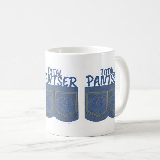 Funny Pantser My Writing Method Author Style Kaffeetasse (VorderseiteRechts)