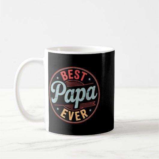 Funny Papa Art For Grandpa From Grandkids Father's Kaffeetasse (Links)
