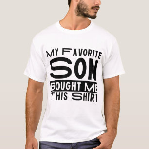 Funny Papa, lustige Mama Mein Lieblingssohn Shirt