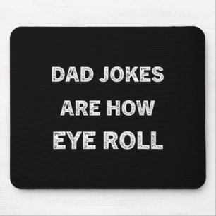 Funny Papa Shirt Vater Jokes sind, wie Auge Roll G Mousepad
