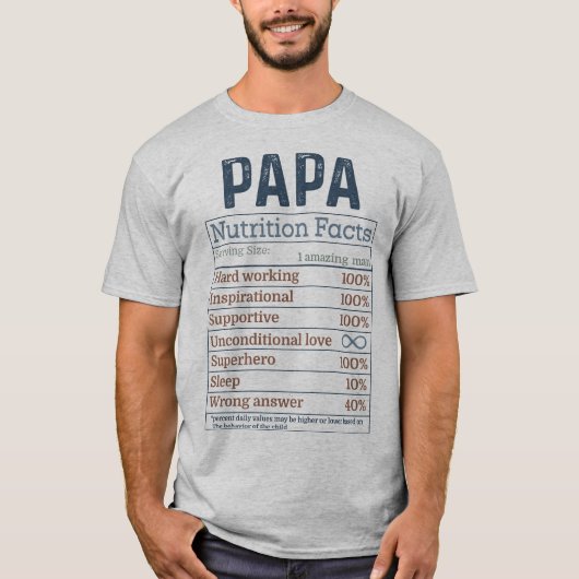 Funny Papa T - Shirt (Vorderseite)