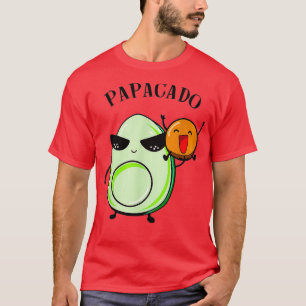 Funny Papacado Avocado Liebhaber 2 T-Shirt