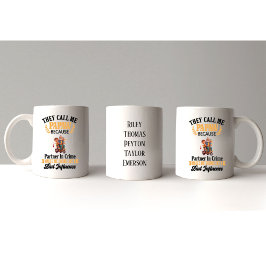 Funny Papaw, Opa, Großvater, individuell anpassbar Kaffeetasse