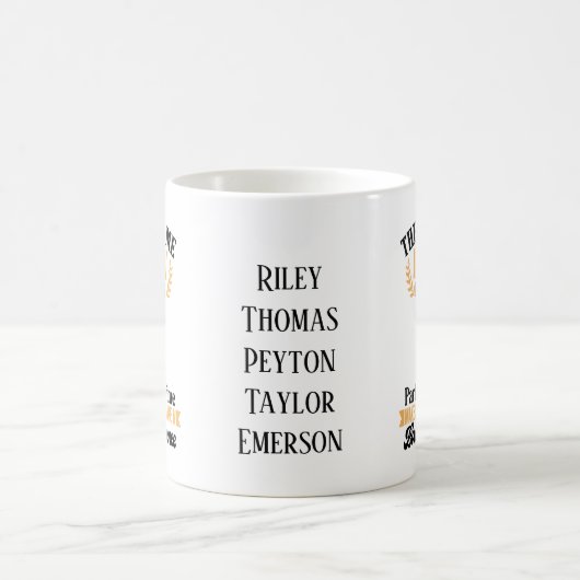 Funny Papaw, Opa, Großvater, individuell anpassbar Kaffeetasse (Mittel)