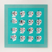 Funny Paper Emjoi Puzzle (Horizontal)