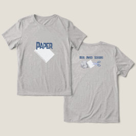 Funny Paper Halloween Group-Kostüm Tri-Blend Shirt