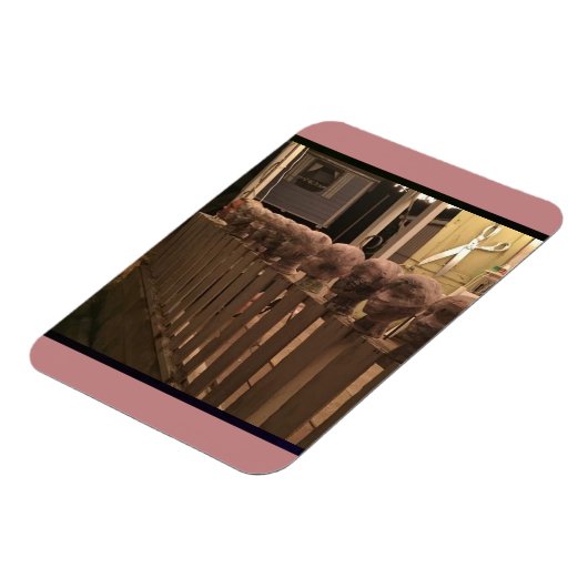 Funny Paper Mache Magnet (Linke Seite)