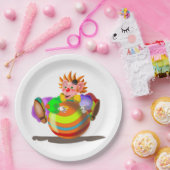 Funny Paper Teller mit Happy Clown Circus (Party)