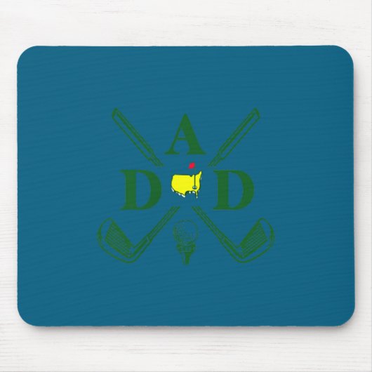 Funny Par Dad Golf Matching Golfing Quote Party Ck Mousepad (Vorne)