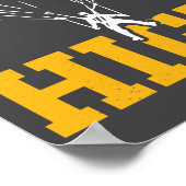 Funny Parachute Quote Skydiver  Poster (Ecke)