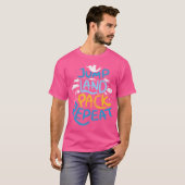 Funny Parachuting Lover Grafik für Frauen und Männ T-Shirt (Vorne ganz)