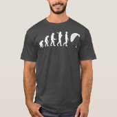 Funny Paragliding Evolution Geschenk für Paraglide T-Shirt (Vorderseite)