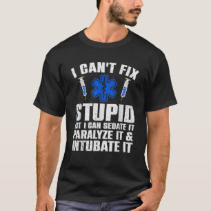 Funny Paramedic Design für Männer Frauen EMT param T-Shirt