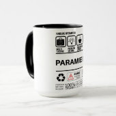 Funny Paramedic Handling Information Tasse (Vorderseite Links)