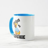 Funny Pardon Meine französische Bulldog-Tasse Tasse (Vorderseite Links)