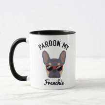 Funny Pardon my Frenchie Lilac Tan French Bulldog