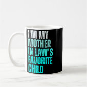 Funny Parent Men Women I'm My Mother In Law's Favo Kaffeetasse (Links)
