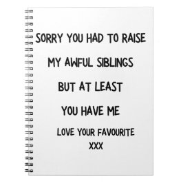 Funny Parent Notebook Notizblock