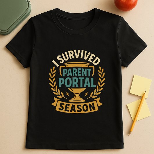 Funny Parent School; Parent Portal Season T-Shirt