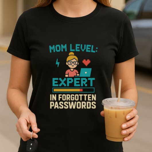 Funny Parent Shirt; Experte für vergessene Passwör T-Shirt