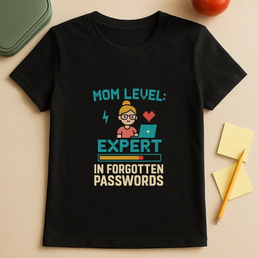 Funny Parent Shirt; Experte für vergessene Passwör T-Shirt