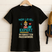 Funny Parent Shirt; Experte für vergessene Passwör T-Shirt